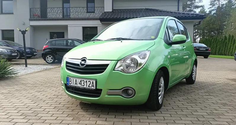 samochody osobowe Opel Agila cena 12900 przebieg: 149000, rok produkcji 2008 z Trzcińsko-Zdrój